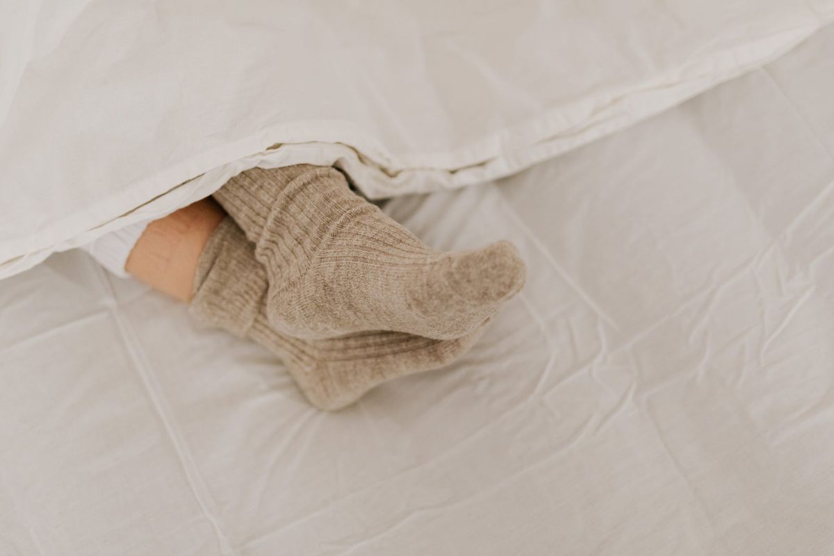 Alpaca Bed Socks